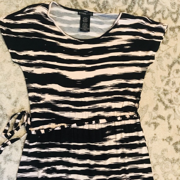 Design History black & tan maxi dress! Size S - Picture 2 of 6